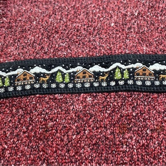 Woolrich Cotton Blend Ruby Red Vest Size Medium - Picture 6 of 10